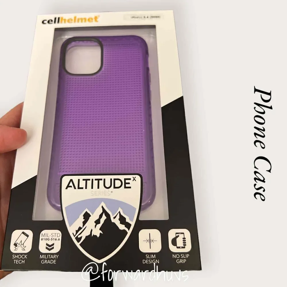 Bundle Sale 3 for $15 | Cellhelmet Altitude X Series Purple Case for iPhone 12 M
